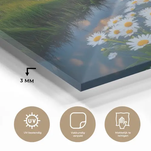 Beekje - Landschap - Margriet plexiglas 5mm klein -sfeer2