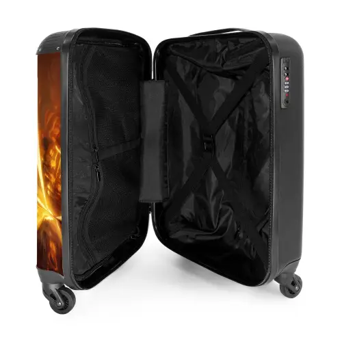 Goldrush NBS - Handbagage koffer - Kinderen Unisex middel -binnenkant