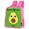 Kawai - Avocado - Groen Kinderrugzak - Roze middel -schuin