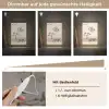 Wilde dieren - Safari - Pastel kleuren - Watercolor - Vliegtuig Light Box met kabel klein -USP_dimbaarDE