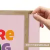 You're doing great - Roze - Kleurrijk Light Box met batterij (Wandlamp) middel -USP_websiteprintNL