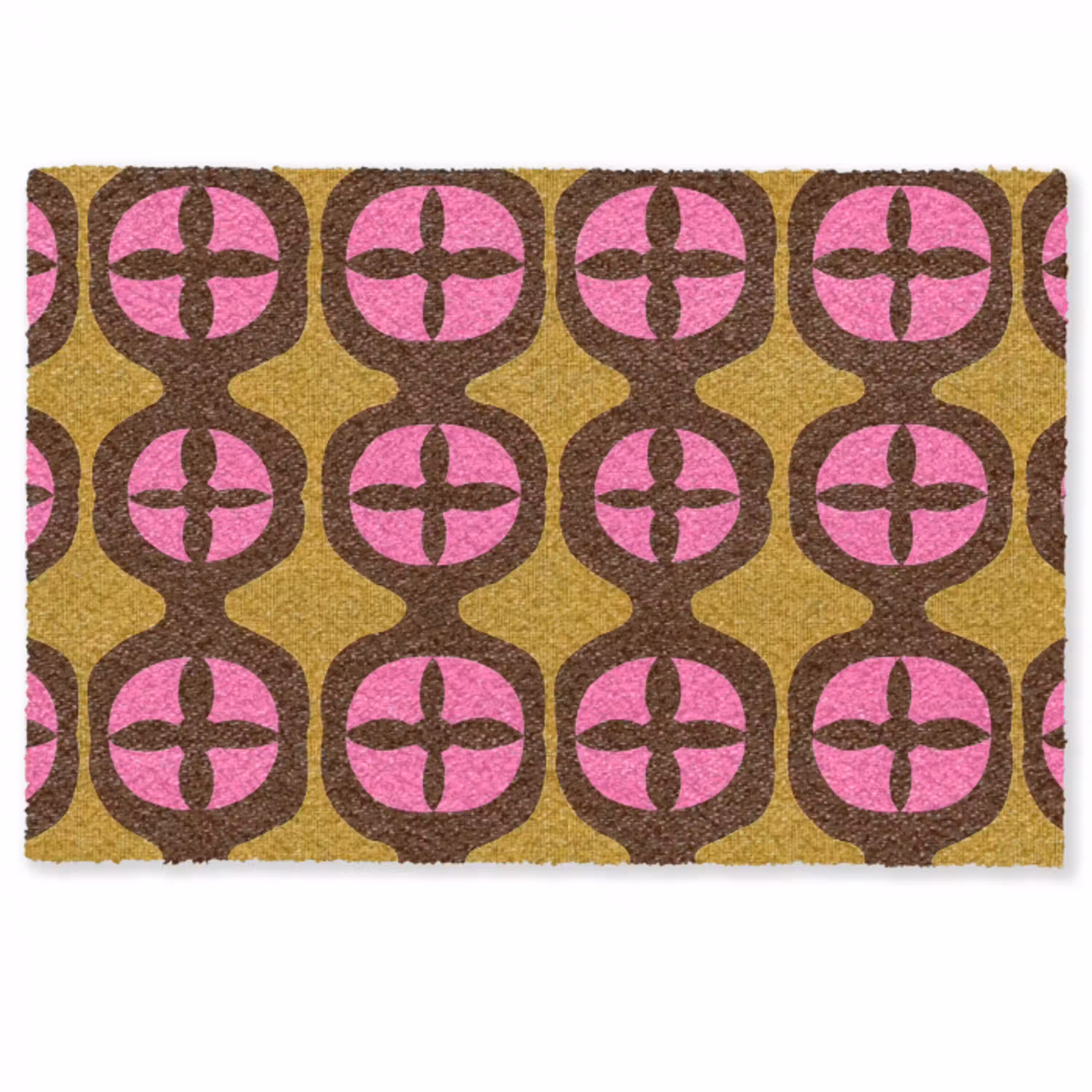 Modern - Patroon - Roze Deurmat klein 898 -zkaufland3d