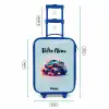Fierce Wheels Kinderkoffer - Blauw klein -productfoto_formaten