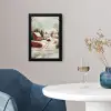Kerstsfeer - Landelijk - Rood fotolijst zwart zonder passe partout klein -sfeer4