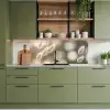Hazestaartgras - Wit - Zonlicht keuken achterwand 2 middel -sfeer3