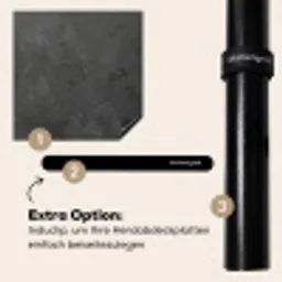 Fluisterende Schemering Inductie beschermer vinyl 3mm middel -zzzzzzz-induclip_DE