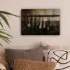 Keukengerei - Rustiek - Tegels - Kruiden canvas 2cm klein -sfeer1