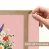 Bloemen - Lint - Kaartje Light Box met batterij (Wandlamp) middel -USP_websiteprintNL