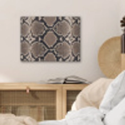 Slangenprint - Python - Bruin PET vilt klein -sfeer3