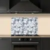 Aap - Jungle - Blauw keuken achterwand spatscherm klein 900 -sfeer1