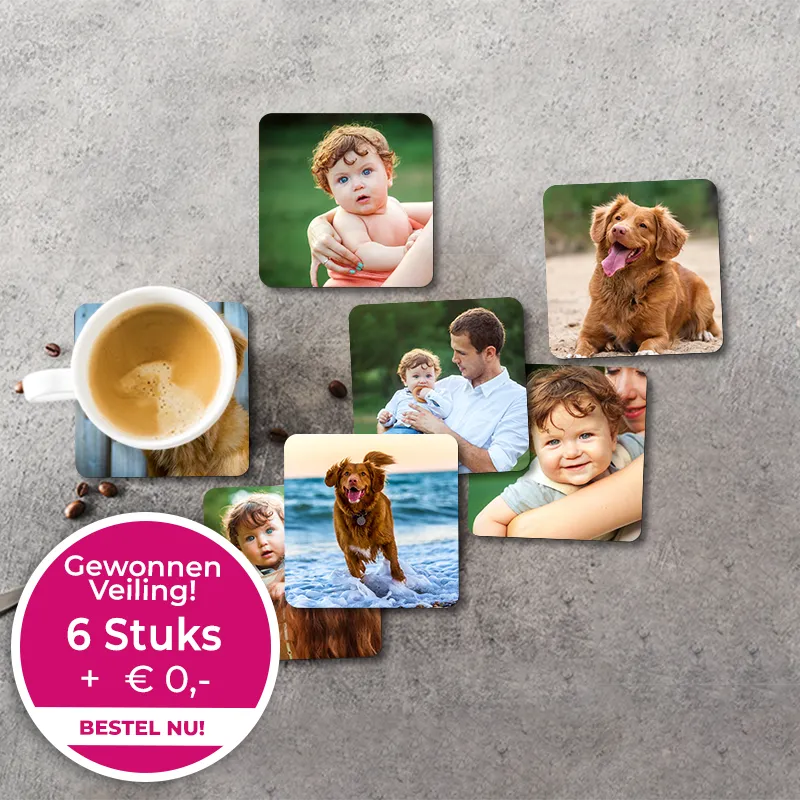 Onderzetters 6 stuks