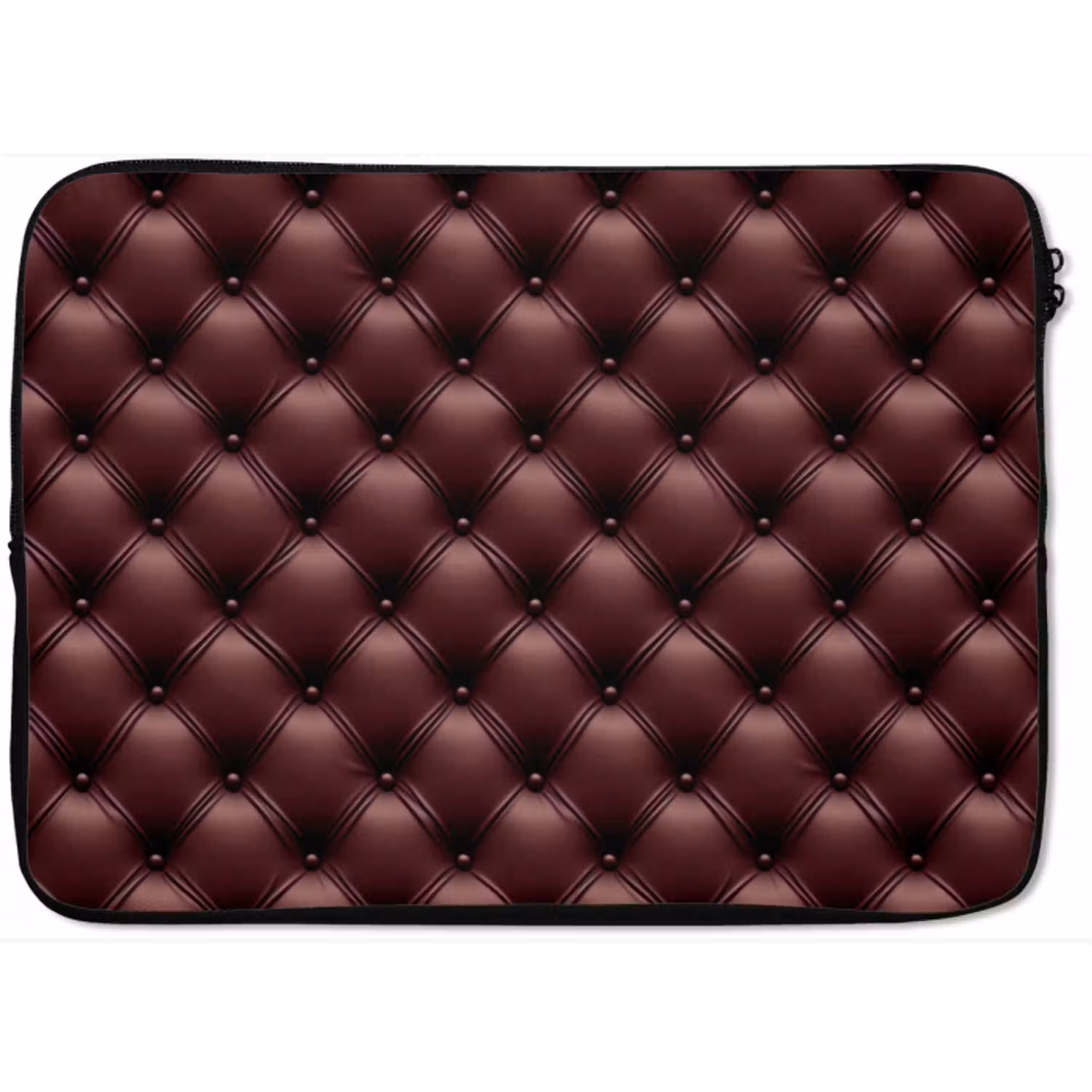 Leer - Patroon - Bordeaux laptophoes neopreen klein 279 -zkaufland3dotto