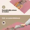Leeuw - Pak - Geruit - Bril Inductie beschemer met haakjes klein -ky-schoon-nl