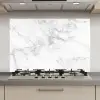 Marmer - Wit - Grijs - Luxe - Marmerlook - Steen keuken achterwand spatscherm klein -3d_website