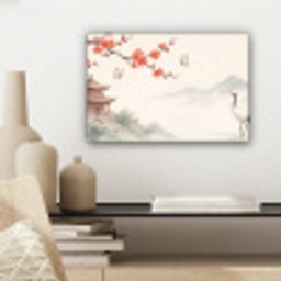 Kraanvogel - Azië - Klassiek canvas 2cm klein -sfeer6