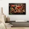 Kruiden - Specerijen - Wereldkaart - Bruin - Lepel - Kleurrijk canvas 2cm klein -sfeer6