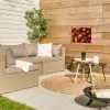 Aardbei - Fruit - Rood tuinposter los doek klein -sfeer4