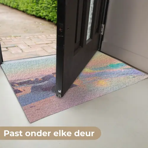 Zomerlicht - Strand - Fonkelende accenten Deurmat klein -USP_NL