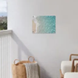 Kust - Zand - Blauw tuinposter los doek klein -sfeer8