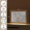 Marmer - Grijs Light Box met kabel (Tafellamp) klein -USP_NL