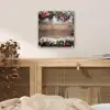 Kerstdecoratie - Geschenken - Hout - Veelkleurig plexiglas 5mm klein -sfeer4