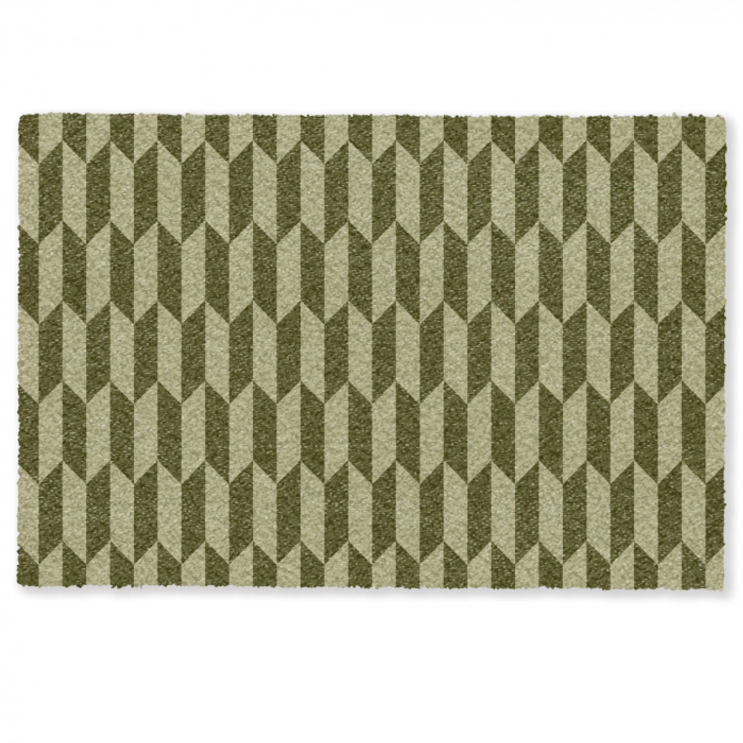 Patroon - Abstract - Groen - Vlakken Deurmat klein -zkaufland3d