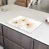 Elegantie in Transparantie Inductie beschermer vinyl 3mm klein -sfeer8
