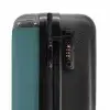 Donkere teal tint NBS - Handbagage koffer - Kinderen Unisex middel -slot