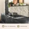 Textuur - Reliëf - Beige keuken achterwand 2 middel 871 -usp_NL