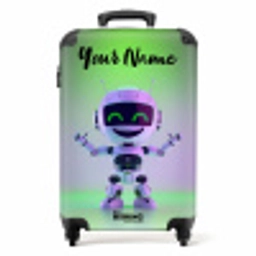 Neon Nicky NBS - Handbagage koffer - Kinderen Unisex middel -productfoto_recht