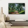 Pad - Bomen - Schaduw - canvas 2cm klein -sfeer6