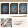 Taart - Edelstenen - Glitters - Roze Light Box met kabel (Tafellamp) klein -USP_dimbaarNL