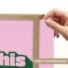 Groen - Teskt - This is art - Roze Light Box met batterij (Wandlamp) middel -USP_websiteprintNL