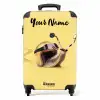 Escar-Go - Geel NBS - Handbagage koffer - Kinderen Unisex middel -productfoto_recht