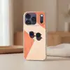 Zonnebril - Schaduw - Oranje - Minimalistisch Telefoonhoesje iPhone 17 Pro klein -sfeer2