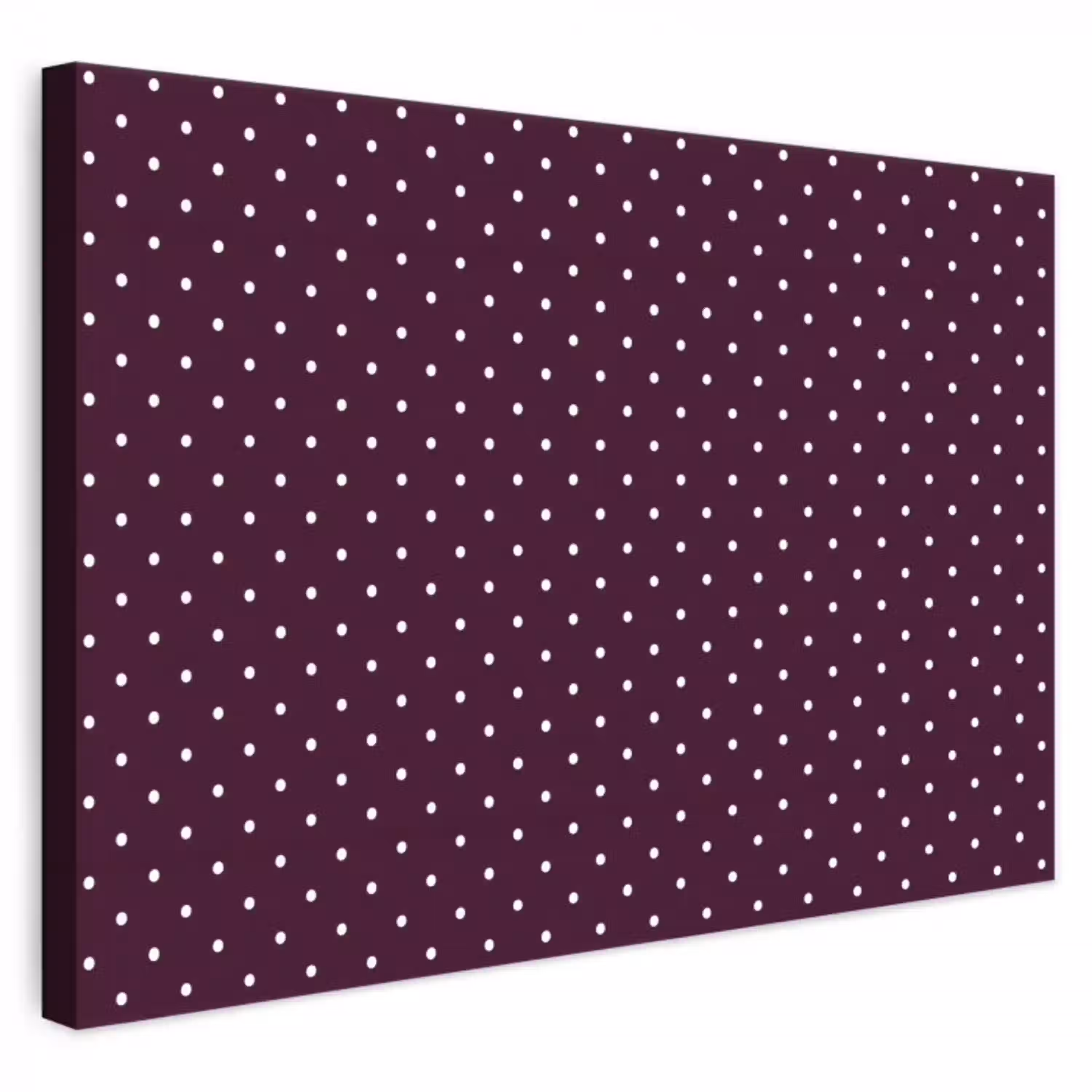 Stippen - Modern - Paars canvas 2cm klein 34 -3d