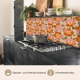Bloemen - Motief - Retro keuken achterwand 2 middel 871 -usp_DE