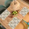 Slang - Textuur - Zand Placemat vinyl groot 368 -zzsfeer5_Kitchenyeah-website