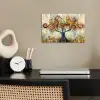 Kunst - Levensboom - Botanisch - Abstract poster papier klein -sfeer1