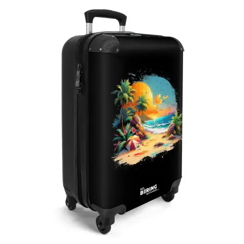 Exotische Muurschildering NBS - Handbagage koffer - Unisex middel -productfoto_3d