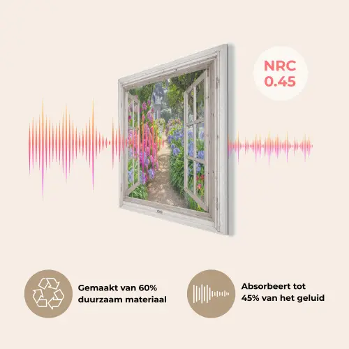Hortensia - Doorkijk - Bloemen - Zomer - Paars - Pad PET vilt klein -USP_NL