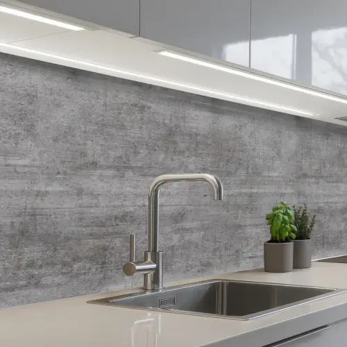Beton - Patroon - Antiek keuken achterwand 2 middel 871 -3d_schuin