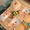 Roodborstjes - Sierlijk - Bloesemtak Placemat vinyl groot -zzsfeer5_Kitchenyeah-website