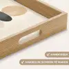 Japandi - Wabi sabi - Beige Dienblad Rechthoek middel -USP_HandgreepNL