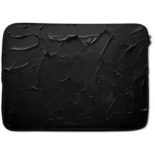 Zwart - Verf laptophoes neopreen klein -zkaufland3dotto