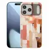 Kunst - Roze - Abstract Telefoonhoesje iPhone 17 Pro Max klein -3d