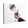 Koffie - Mok - Kan - Therapie canvas 2cm klein -z3d