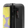 Patronen - Schelp patroon in lavendel NBS - Handbagage koffer - Kinderen Unisex middel -slot