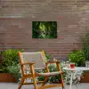 Jungle - Stenen - Water - Natuur - Planten Tuinposter op houten frame 2 cm dik klein -sfeer3