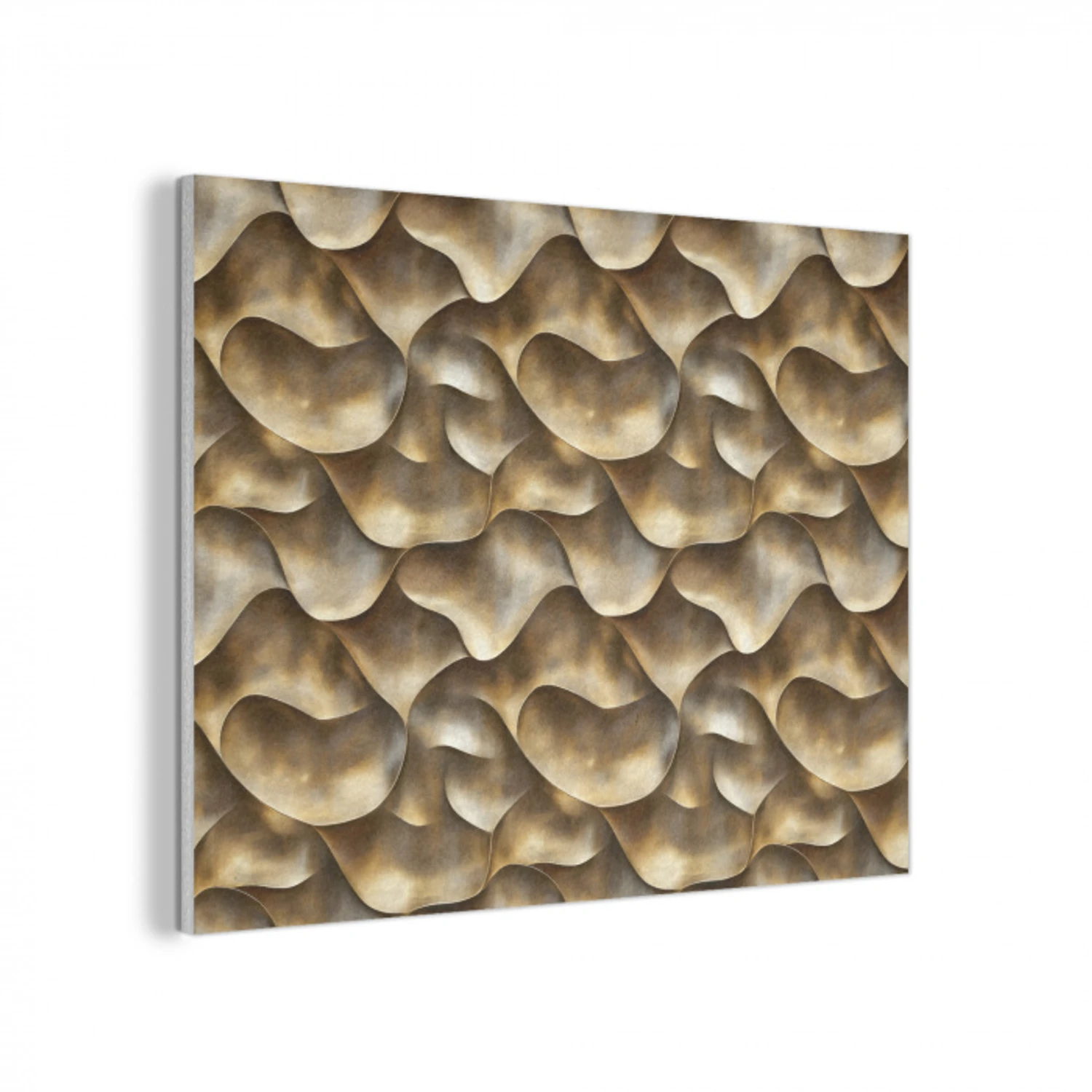 Abstract - Antiek - Goud PET vilt klein 837 -3d